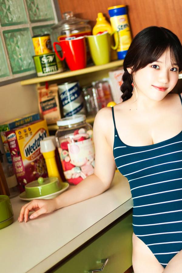   堀みなみ - 聖なるHカップ vol.3 日本童颜巨乳女神阳光户外比基尼写真第67张图片