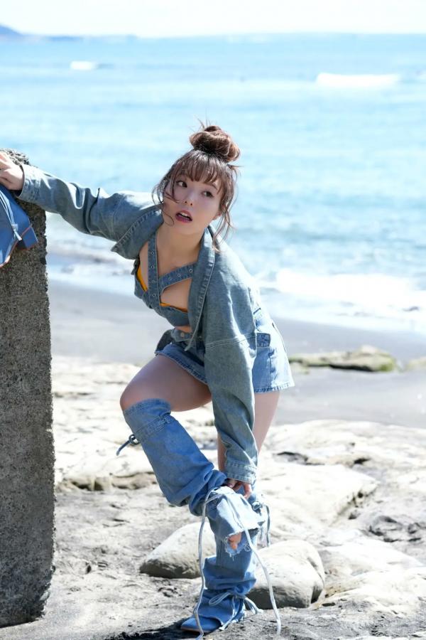    吉原怜那 - SEXY90000!! vol.2 日系阳光家居内衣与海边户外性感写真第6张图片