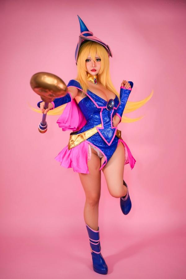 Potato Godzilla  Potato-Godzilla-Dark-Magician-Girl-黑魔导少女 动漫Cosplay大尺度性感私房写真第4张图片