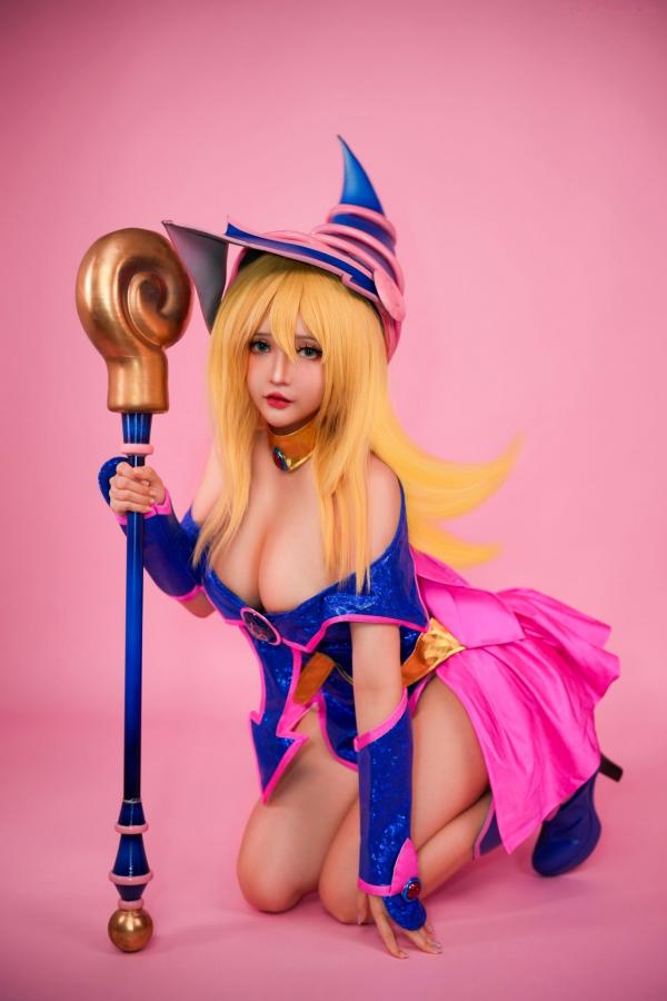 Potato Godzilla  Potato-Godzilla-Dark-Magician-Girl-黑魔导少女 动漫Cosplay大尺度性感私房写真第11张图片