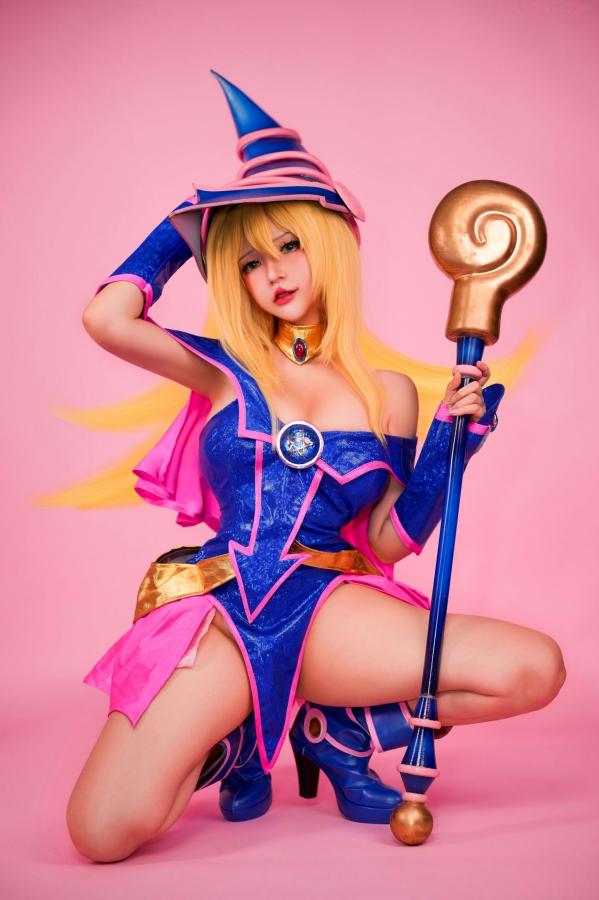 Potato Godzilla  Potato-Godzilla-Dark-Magician-Girl-黑魔导少女 动漫Cosplay大尺度性感私房写真第12张图片
