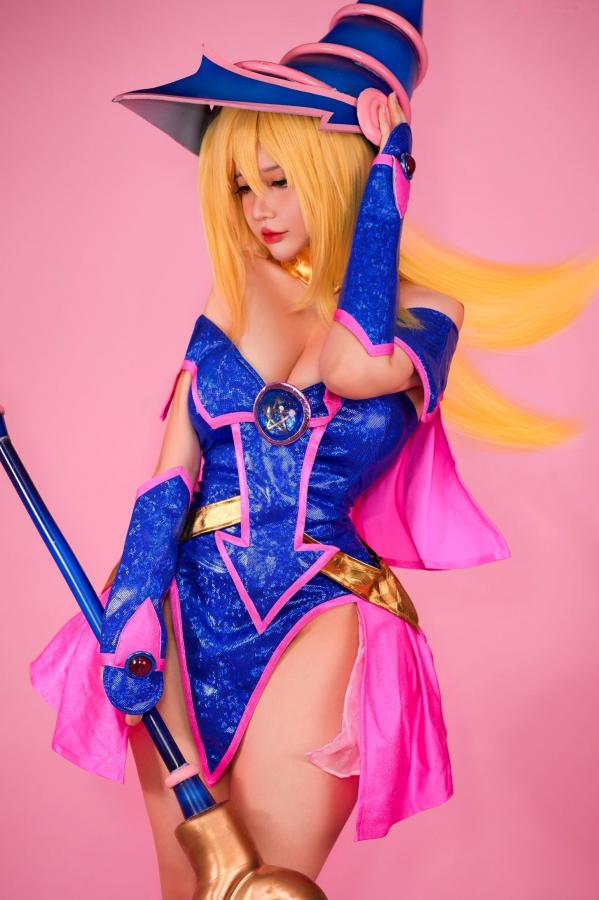 Potato Godzilla  Potato-Godzilla-Dark-Magician-Girl-黑魔导少女 动漫Cosplay大尺度性感私房写真第14张图片