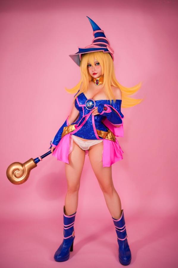 Potato Godzilla  Potato-Godzilla-Dark-Magician-Girl-黑魔导少女 动漫Cosplay大尺度性感私房写真第16张图片