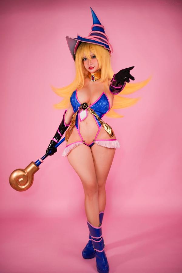 Potato Godzilla  Potato-Godzilla-Dark-Magician-Girl-黑魔导少女 动漫Cosplay大尺度性感私房写真第17张图片