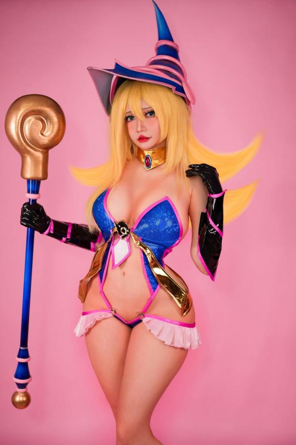 Potato Godzilla  Potato-Godzilla-Dark-Magician-Girl-黑魔导少女 动漫Cosplay大尺度性感私房写真第18张图片