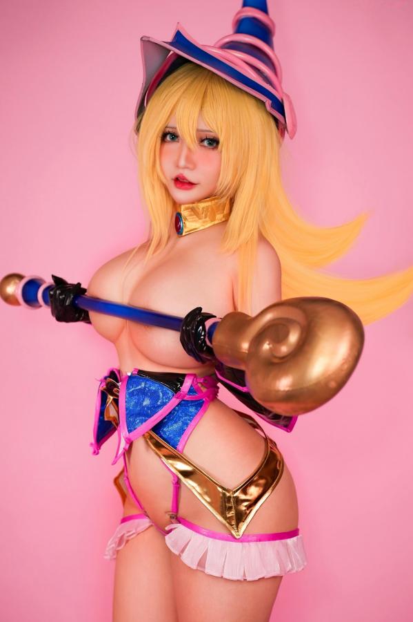 Potato Godzilla  Potato-Godzilla-Dark-Magician-Girl-黑魔导少女 动漫Cosplay大尺度性感私房写真第30张图片