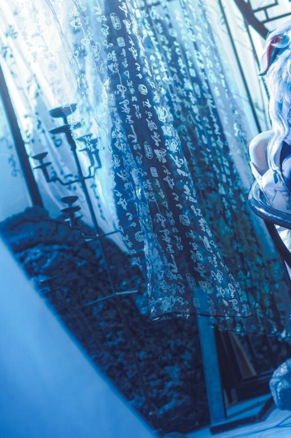 蠢沫沫  蠢沫沫-Ganyu甘雨Cosplay写真 唯美古风仙女角色扮演图集第9张图片