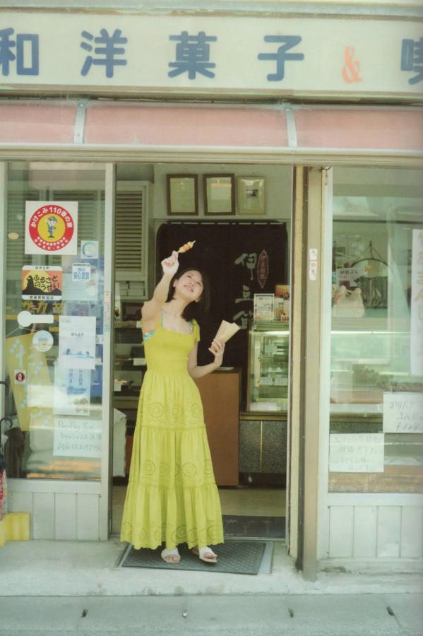   大西桃香 - 桃の眺め方 日系清新街拍与居家和服写真套图第47张图片