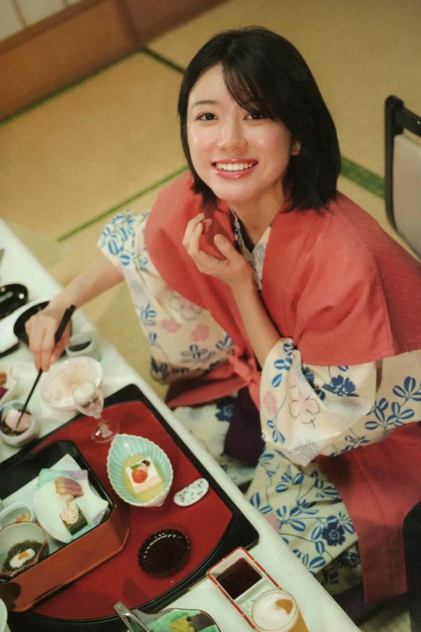   大西桃香 - 桃の眺め方 日系清新街拍与居家和服写真套图第69张图片
