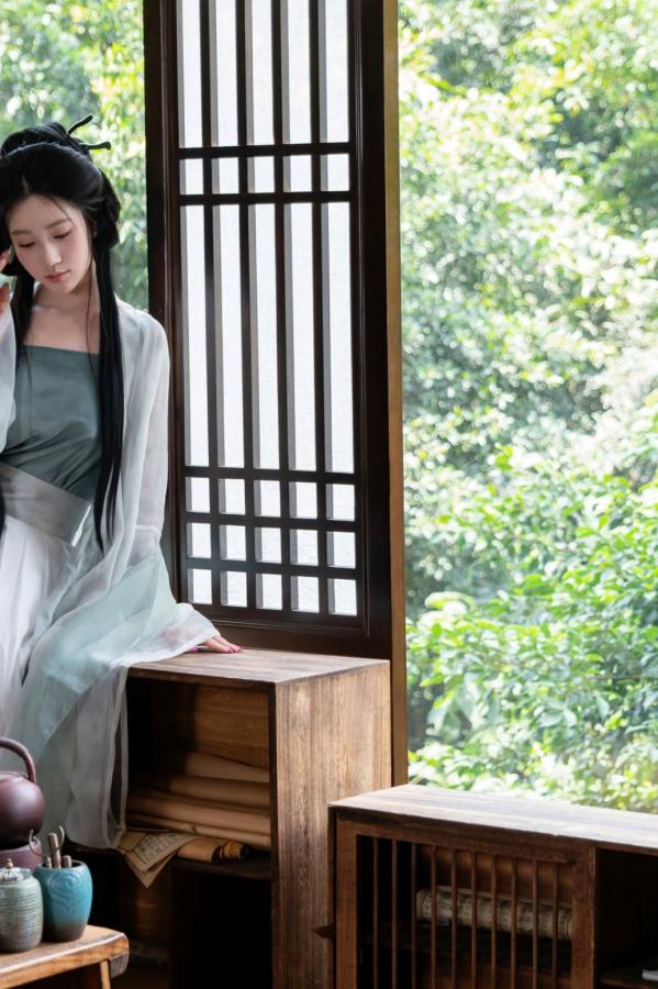   年年 - 浣溪沙 古风薄纱大尺度私房写真 极品女神性感诱惑第3张图片