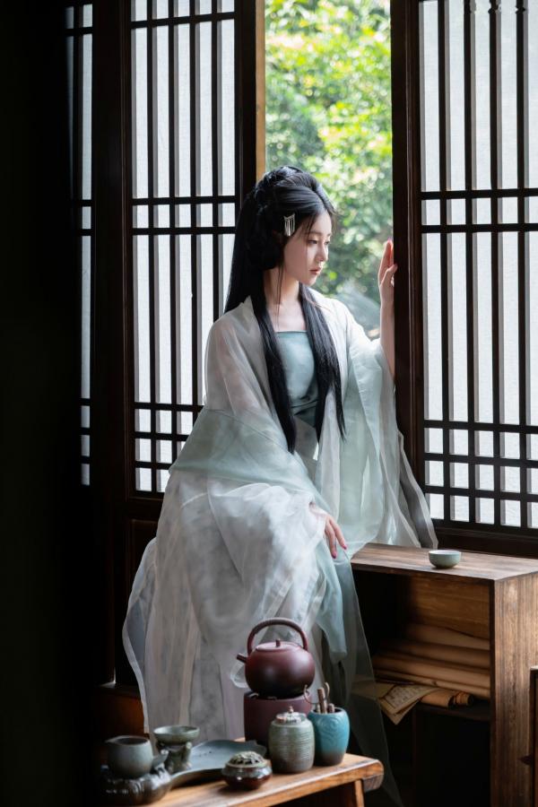   年年 - 浣溪沙 古风薄纱大尺度私房写真 极品女神性感诱惑第4张图片