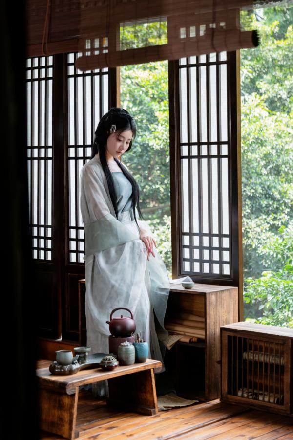   年年 - 浣溪沙 古风薄纱大尺度私房写真 极品女神性感诱惑第6张图片