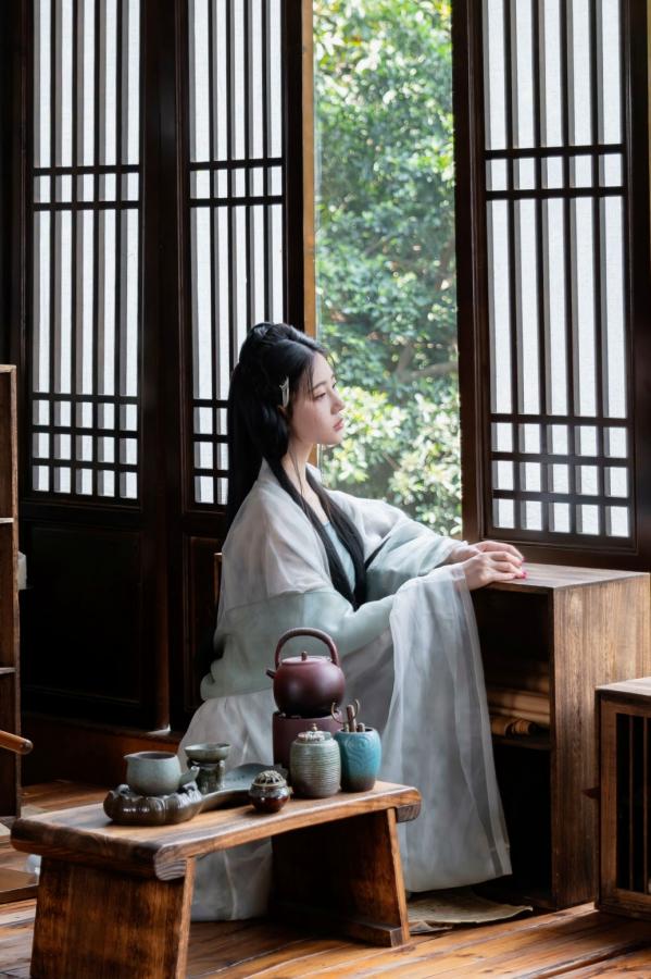   年年 - 浣溪沙 古风薄纱大尺度私房写真 极品女神性感诱惑第7张图片
