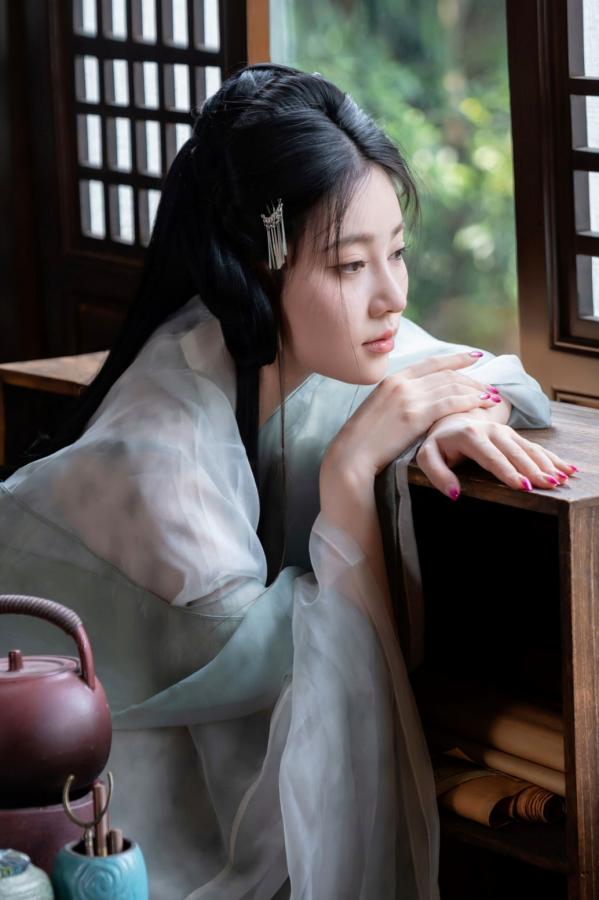   年年 - 浣溪沙 古风薄纱大尺度私房写真 极品女神性感诱惑第8张图片