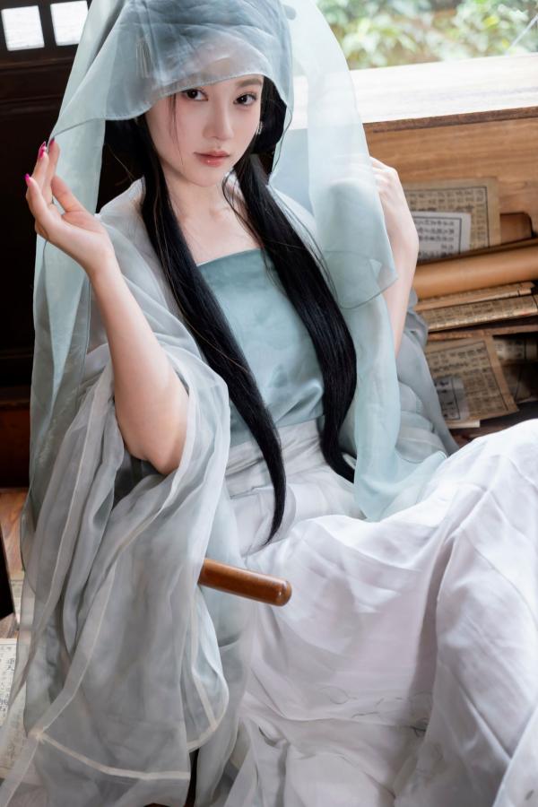   年年 - 浣溪沙 古风薄纱大尺度私房写真 极品女神性感诱惑第13张图片