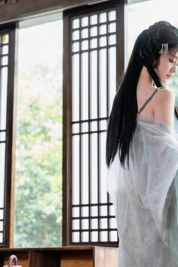   年年 - 浣溪沙 古风薄纱大尺度私房写真 极品女神性感诱惑第16张图片