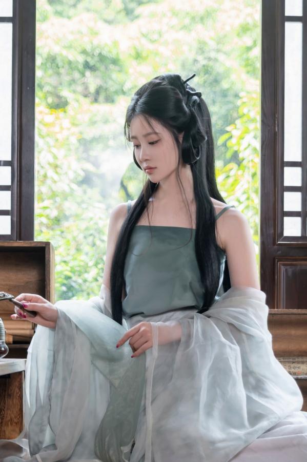   年年 - 浣溪沙 古风薄纱大尺度私房写真 极品女神性感诱惑第20张图片