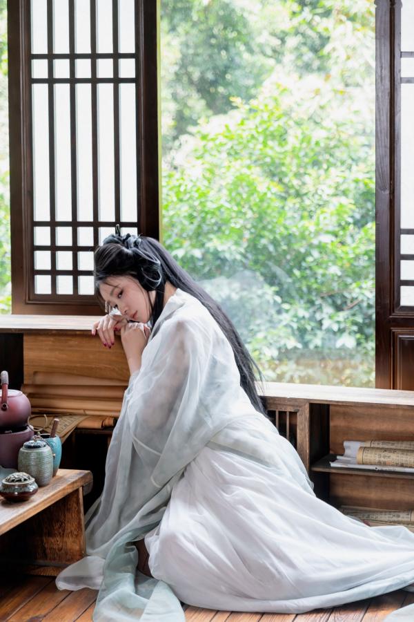   年年 - 浣溪沙 古风薄纱大尺度私房写真 极品女神性感诱惑第21张图片