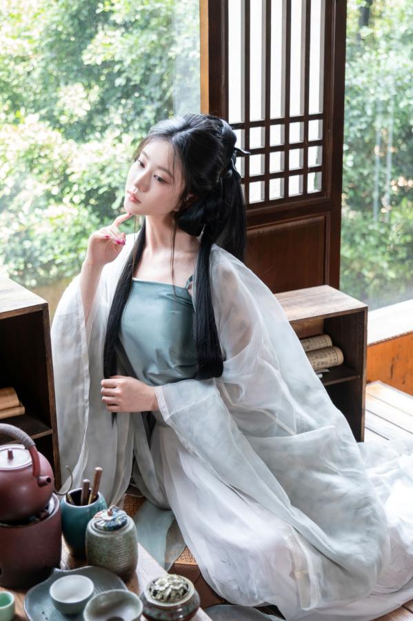   年年 - 浣溪沙 古风薄纱大尺度私房写真 极品女神性感诱惑第23张图片