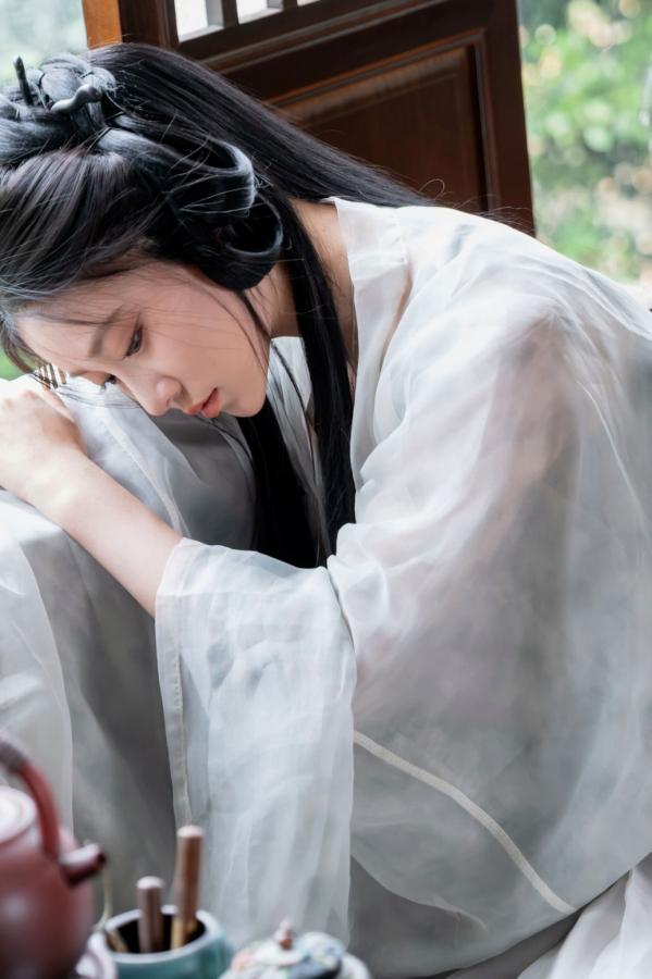   年年 - 浣溪沙 古风薄纱大尺度私房写真 极品女神性感诱惑第24张图片