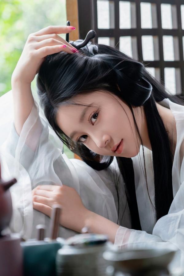   年年 - 浣溪沙 古风薄纱大尺度私房写真 极品女神性感诱惑第26张图片