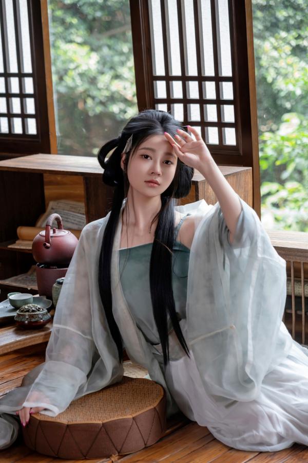   年年 - 浣溪沙 古风薄纱大尺度私房写真 极品女神性感诱惑第32张图片