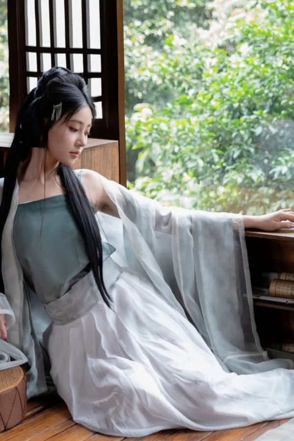   年年 - 浣溪沙 古风薄纱大尺度私房写真 极品女神性感诱惑第34张图片