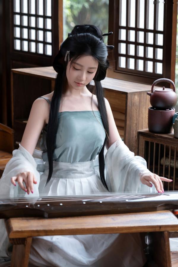   年年 - 浣溪沙 古风薄纱大尺度私房写真 极品女神性感诱惑第37张图片