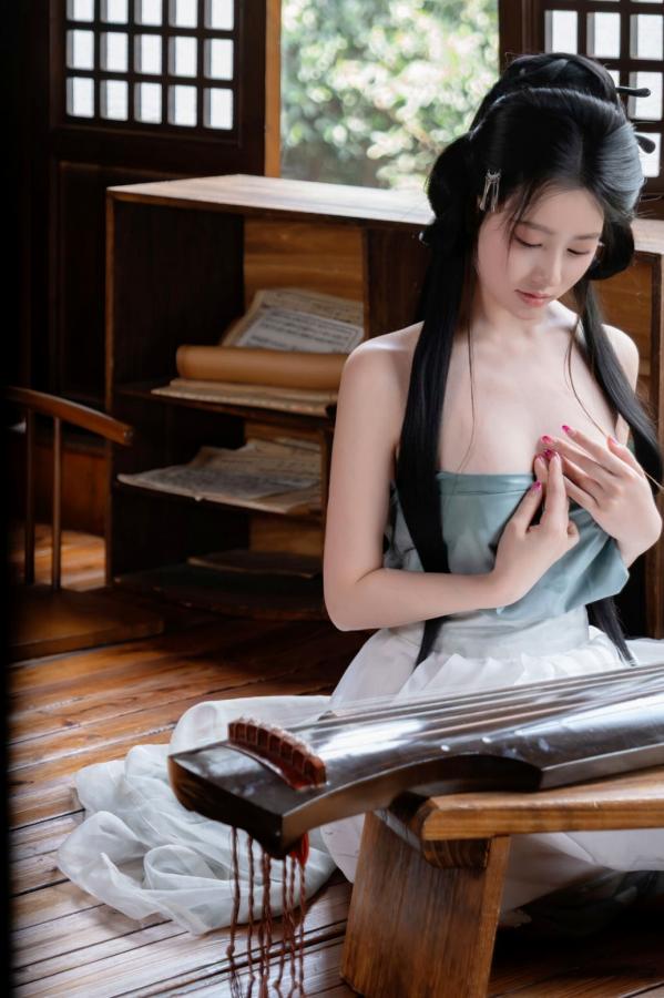   年年 - 浣溪沙 古风薄纱大尺度私房写真 极品女神性感诱惑第38张图片