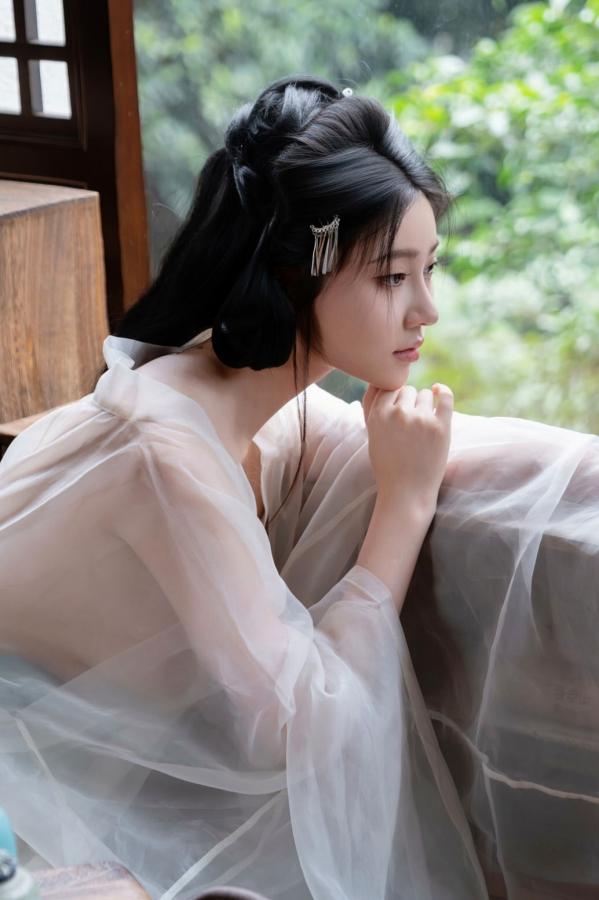  年年 - 浣溪沙 古风薄纱大尺度私房写真 极品女神性感诱惑第46张图片