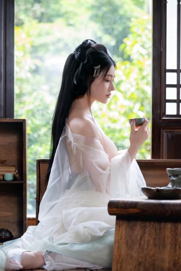  年年 - 浣溪沙 古风薄纱大尺度私房写真 极品女神性感诱惑第53张图片