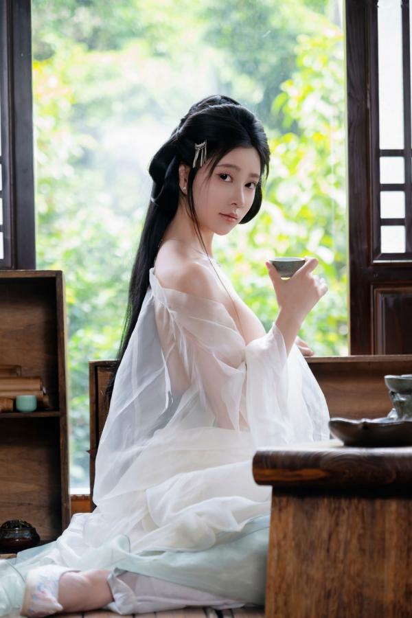   年年 - 浣溪沙 古风薄纱大尺度私房写真 极品女神性感诱惑第54张图片
