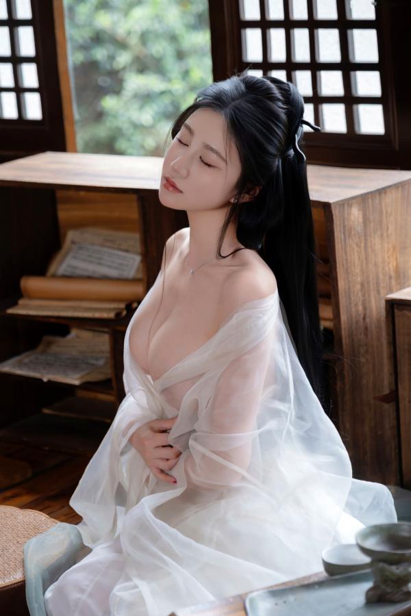   年年 - 浣溪沙 古风薄纱大尺度私房写真 极品女神性感诱惑第57张图片
