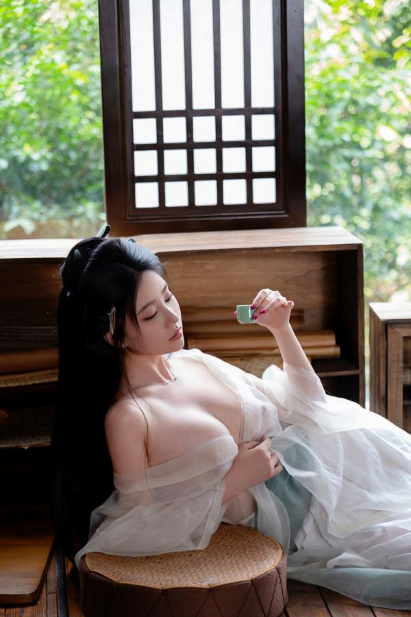   年年 - 浣溪沙 古风薄纱大尺度私房写真 极品女神性感诱惑第61张图片