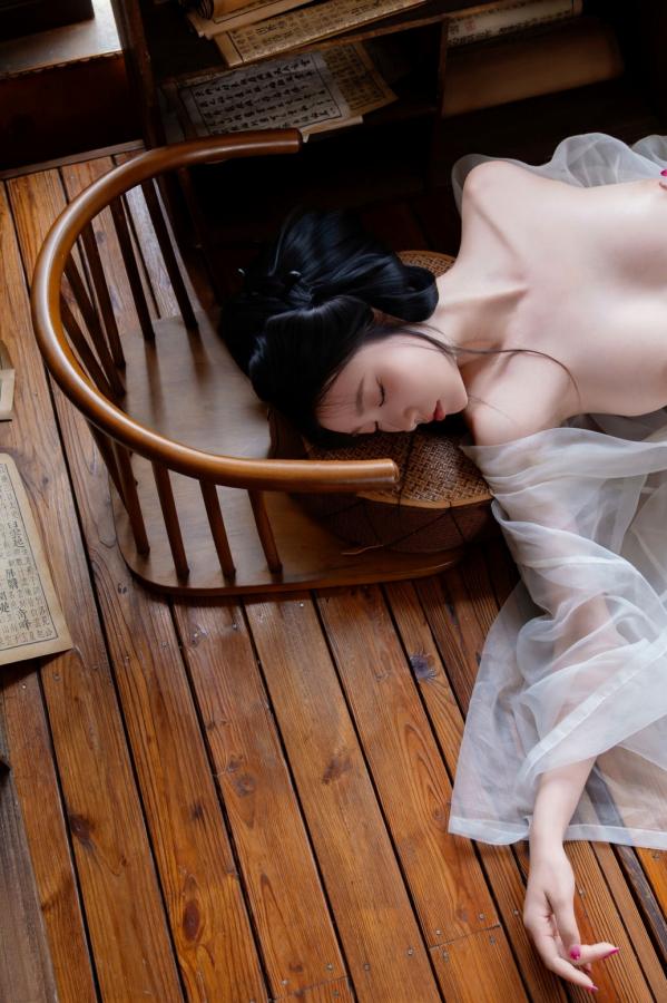   年年 - 浣溪沙 古风薄纱大尺度私房写真 极品女神性感诱惑第64张图片