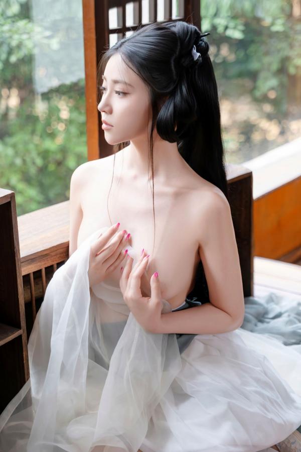   年年 - 浣溪沙 古风薄纱大尺度私房写真 极品女神性感诱惑第78张图片