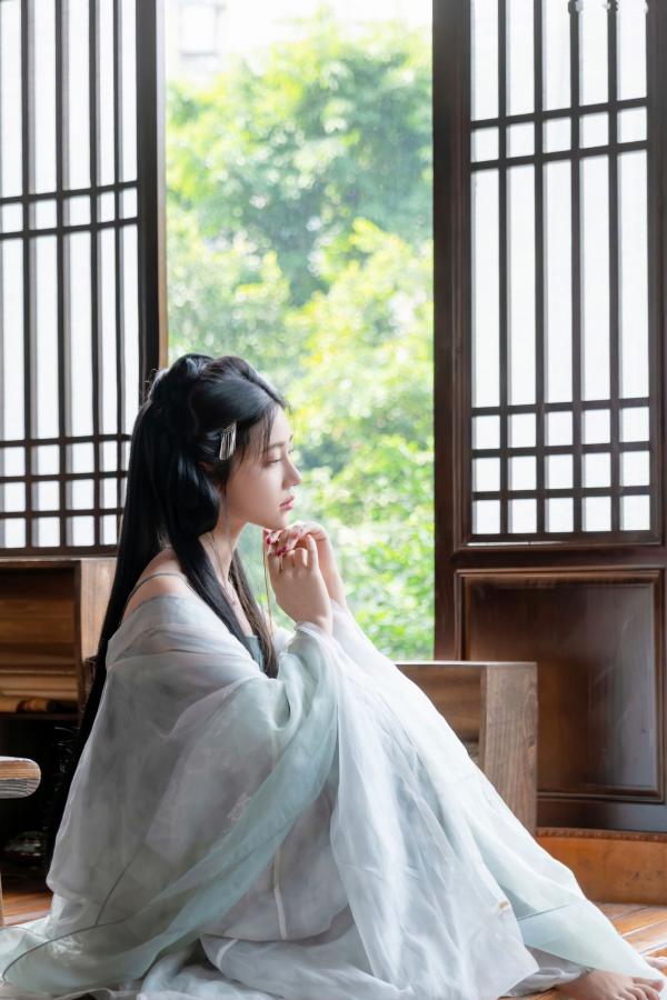   年年 - 浣溪沙 古风薄纱大尺度私房写真 极品女神性感诱惑第80张图片