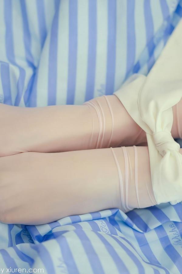    XiuRen秀人网-11099-Twins桃桃-性感护士制服白蕾丝内衣诱惑私房写真第64张图片