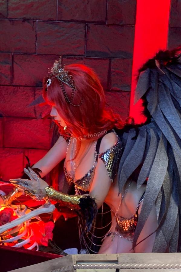 蠢沫沫  蠢沫沫-黑天使 哥特暗黑风Cosplay冷艳性感角色扮演写真第176张图片