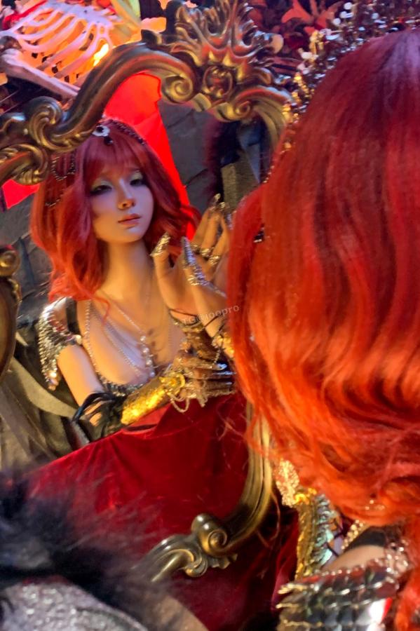 蠢沫沫  蠢沫沫-黑天使 哥特暗黑风Cosplay冷艳性感角色扮演写真第177张图片
