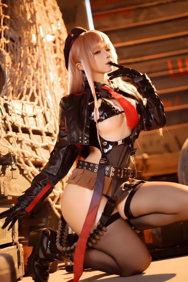 蠢沫沫  蠢沫沫-Nikkei胜利女神战术制服性感角色扮演美图写真第49张图片