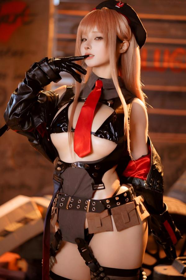 蠢沫沫  蠢沫沫-Nikkei胜利女神战术制服性感角色扮演美图写真第99张图片