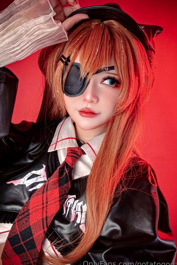 Potato Godzilla  Potato-Godzilla-Asuka-新世纪福音战士·明日香独眼Cosplay大尺度性感私房写真第10张图片