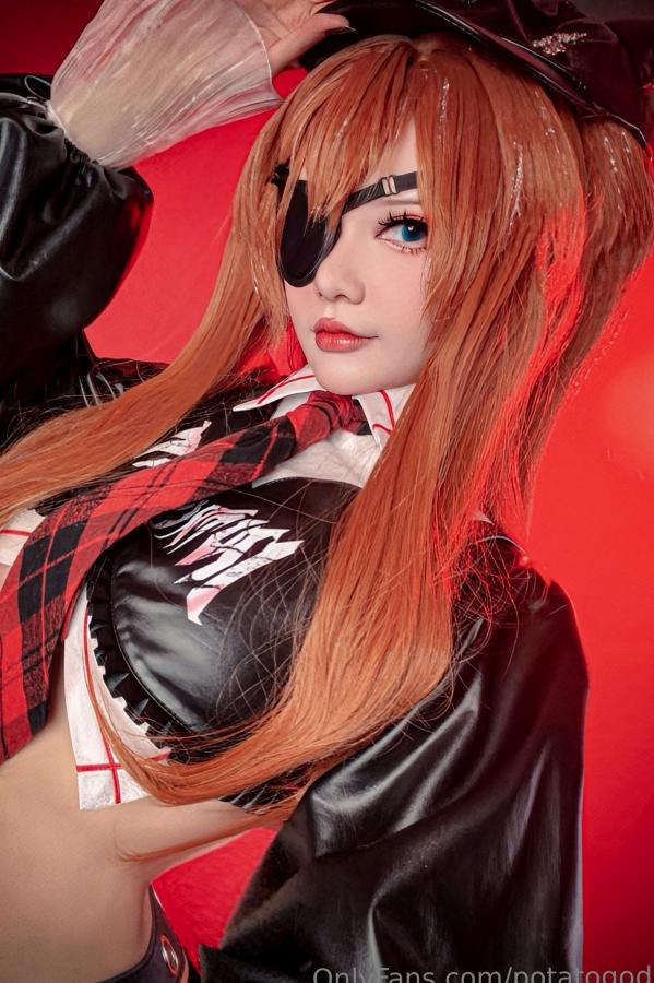 Potato Godzilla  Potato-Godzilla-Asuka-新世纪福音战士·明日香独眼Cosplay大尺度性感私房写真第11张图片