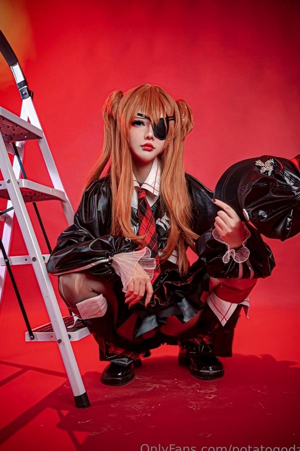 Potato Godzilla  Potato-Godzilla-Asuka-新世纪福音战士·明日香独眼Cosplay大尺度性感私房写真第21张图片