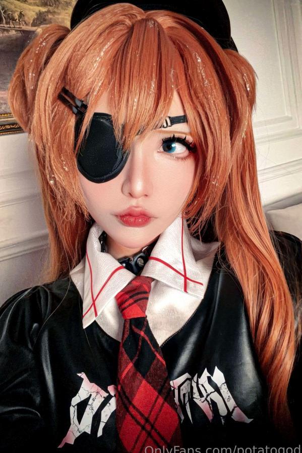 Potato Godzilla  Potato-Godzilla-Asuka-新世纪福音战士·明日香独眼Cosplay大尺度性感私房写真第30张图片