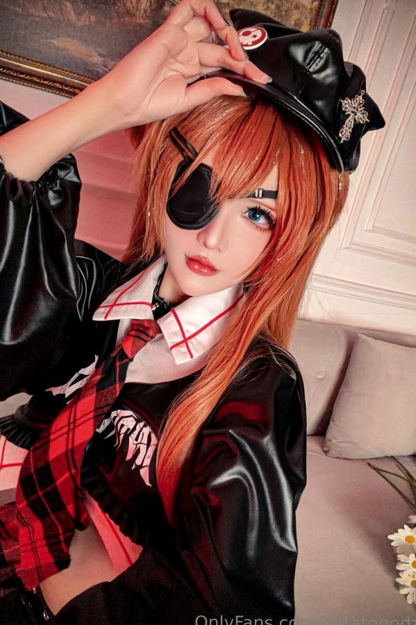 Potato Godzilla  Potato-Godzilla-Asuka-新世纪福音战士·明日香独眼Cosplay大尺度性感私房写真第31张图片