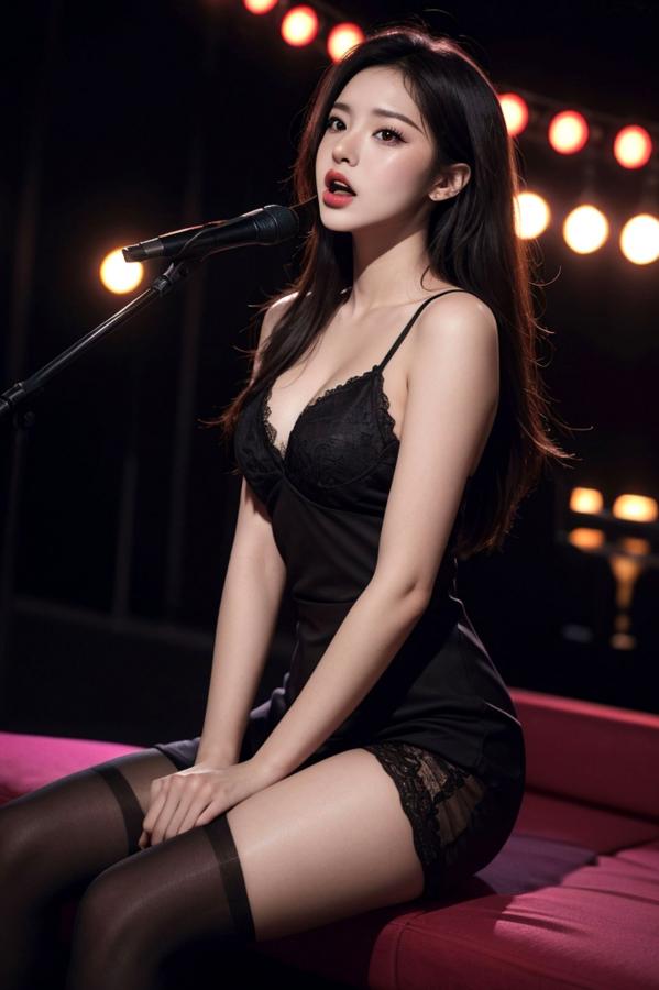    AI美女-拟实-歌星手里的麦克风变肉棒口交-18禁第14张图片
