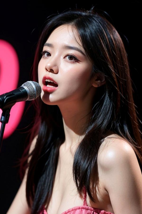    AI美女-拟实-歌星手里的麦克风变肉棒口交-18禁第15张图片