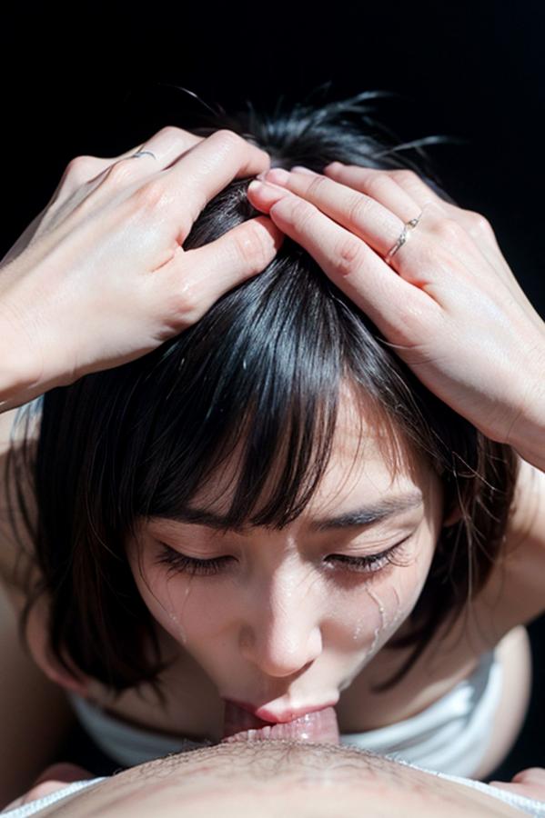    AI美女-拟实-歌星手里的麦克风变肉棒口交-18禁第34张图片